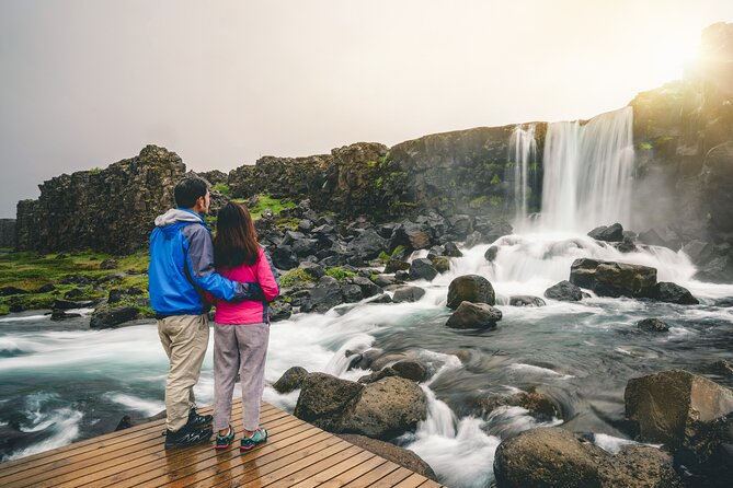 Golden Circle Iceland: Full-Day Guided Tour from Reykjavik - Gullfoss: one hour beside Iceland’s thundering waterfall