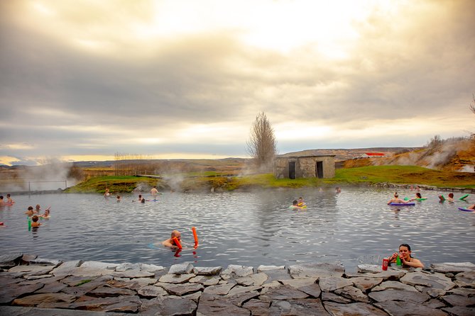 Golden Circle, Secret Lagoon & Kerið Small Group Tour - Secret Lagoon: rustic, warm, and not the Blue Lagoon