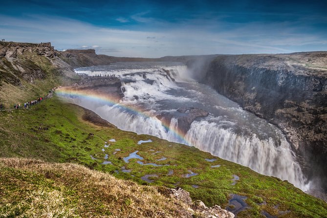 Golden Circle & Silfra Snorkeling Small-Group Supersaver Combo - Gullfoss brings the visual payoff