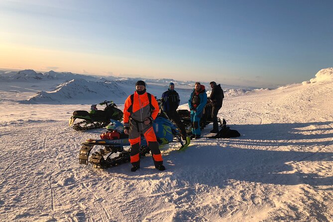 Golden Circle Super Jeep Adventure with Snowmobiling on Glacier - Gullfoss, a waterfall with real scale