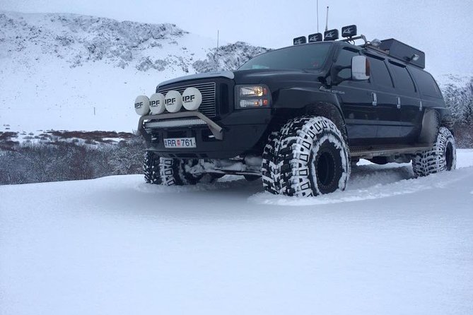 Golden Circle Super Jeep Adventure with Snowmobiling on Glacier - Thingvellir National Park and Iceland’s foundations