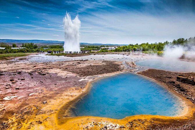 Golden Circle - Kerid Crater and its volcanic colors