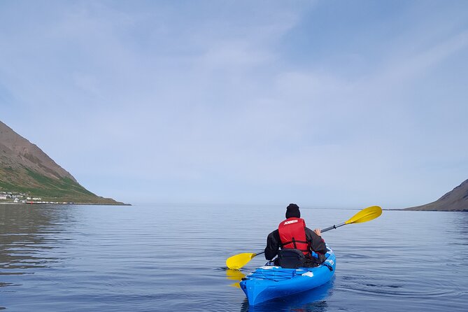 Guided kayak tour in Siglufjörður / Siglufjordur. - Stories about Fjallabyggð from the water
