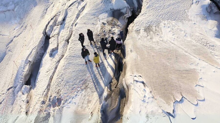 Gullfoss: Ice Cave and Glacier Tour in Glacier Monster Truck - The 15-Minute Glacier Break