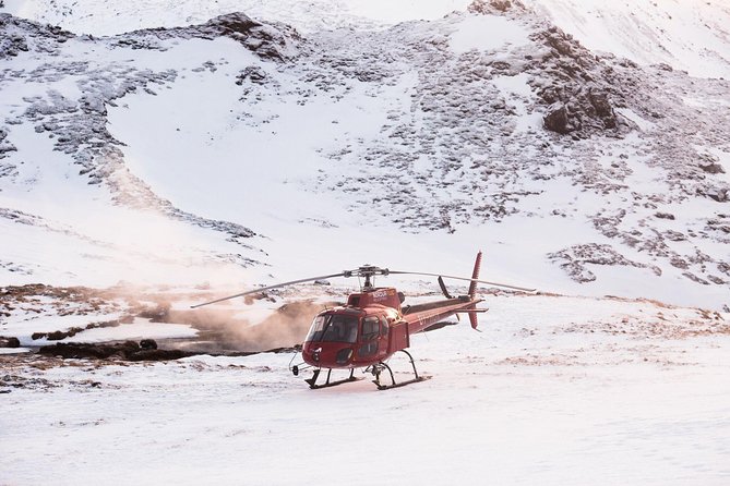 Helicopter Flight Over Geothermal Landscapes from Reykjavik - Leaving Reykjavik Domestic Airport