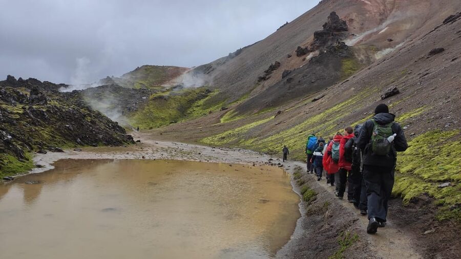 Highlands Hiking: Small Group Landmannalaugar & Hot Springs - The Easy Trek Through Volcanic Terrain