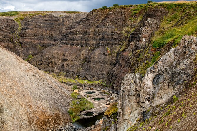 Husafell Canyon Baths Tour - Two geothermal pools in a canyon setting