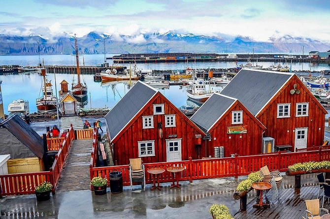 Húsavík walking tour - Wooden bridges, gardens, and better photo stops