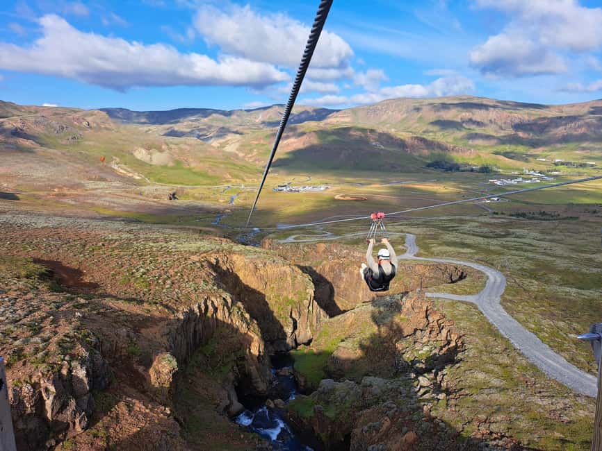 Hveragerdi: Mega Zipline Experience - Key points at a glance