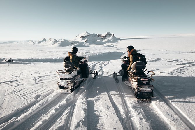 Ice Cave and Snowmobile Tour from Gullfoss - Gearing up at Langjökull base camp