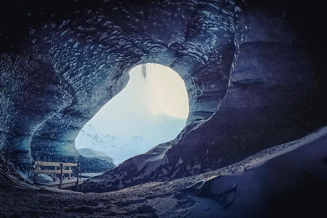 Ice Cave at Katla Volcano - Inside the changing ice tunnel