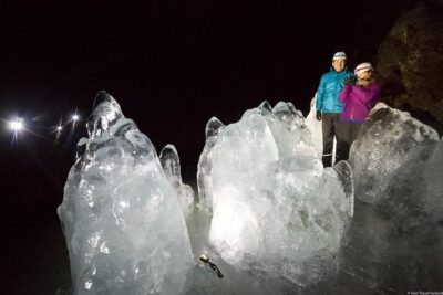 Ice Cave Lofthellir exploration – A permafrost Cave inside a magma tunnel.