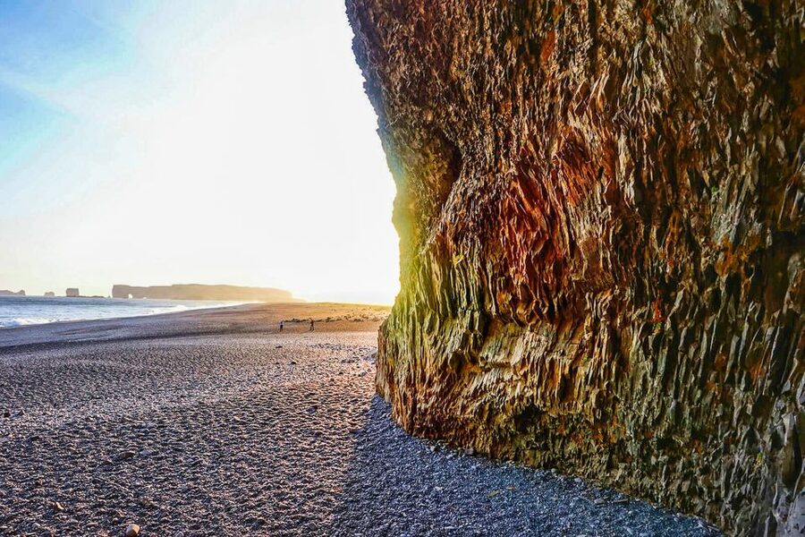 Iceland: Full-Day South Coast, Black Beach & Waterfalls Tour - Reynisfjara, black sand and a serious ocean