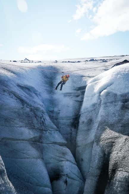 Iceland: Glacier Zip Line Tour with Hike or Ice Cave Visit - The 6 to 8 kilometer approach hike