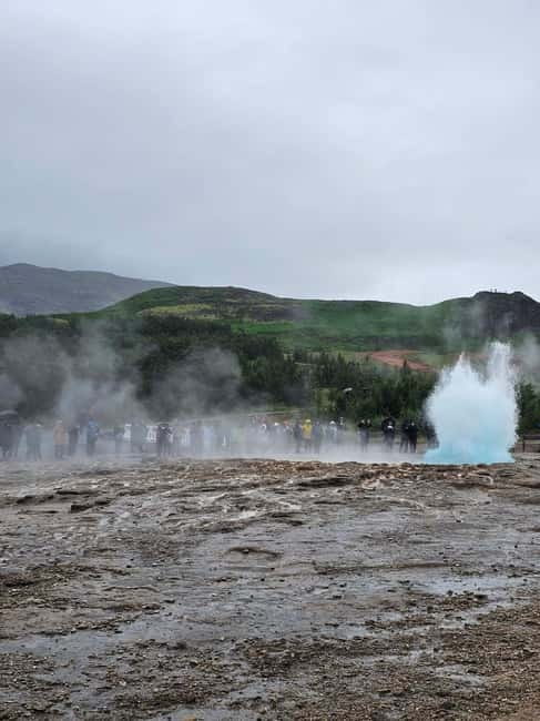 Iceland Reykjavik: Golden Circle Private Tour - Gullfoss, where glacier water drops twice