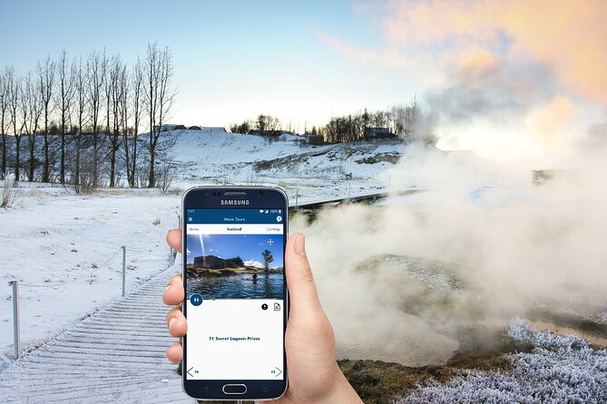 Iceland's Golden Circle Self-Guided Audio Driving Tour - Secret Lagoon and the geothermal side of Iceland