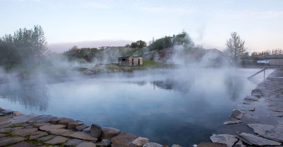 Iceland Secret Lagoon Admission Ticket - Changing rooms, showers, and the entry routine