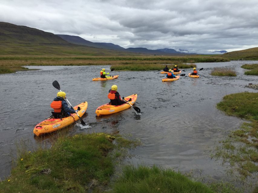 Icelandic Kayak Trip - Gentle Paddling on the Svartá River