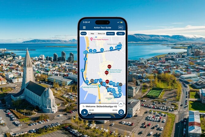 Icelands Reykjavik Self Guided Walking Audio Tour - A Simple Way to Get Your Bearings in Reykjavik