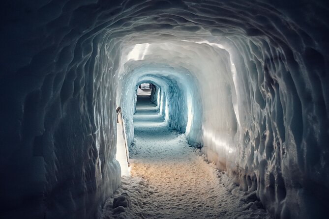 Into the Glacier Combo: Snowmobiling + Langjökull Ice Cave - Entering the Langjökull ice tunnel