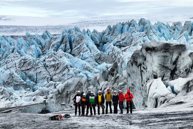 Jökulsárlón: Blue Ice Cave and a Long Glacier Hike - Fitness, safety, and weather