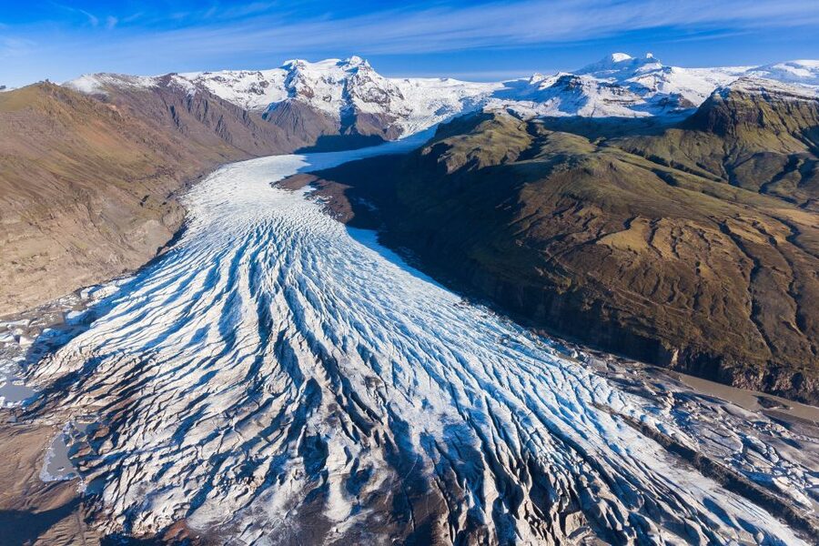 Jökulsárlón: Vatnajökull Ice Cave Guided Tour - The Walk Across Rugged Glacial Ground