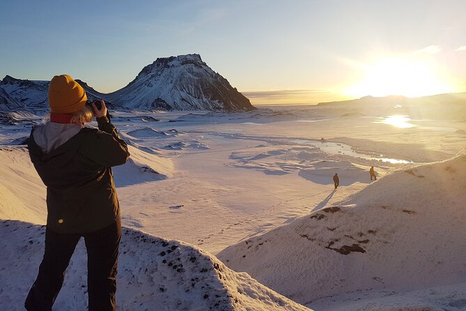 Katla Volcano Ice Cave - Super Jeep Tour from Vik - Entering the natural Katla Ice Cave