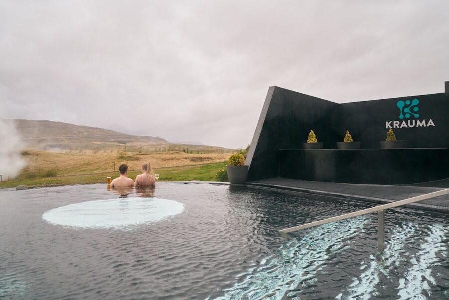 Krauma Geothermal Baths Entrance Ticket - Five warm pools and one cold pool