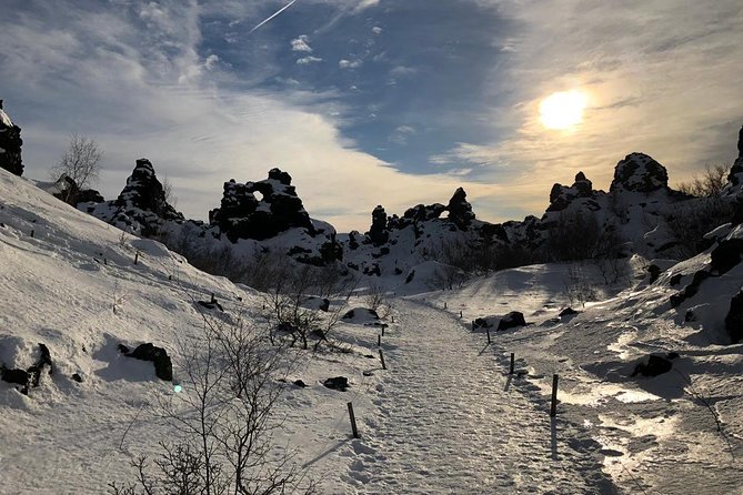 Lake Myvatn Day Tour and Godafoss Waterfall for Cruise Ships from Akureyri Port - Dimmuborgir and the Dark Castle
