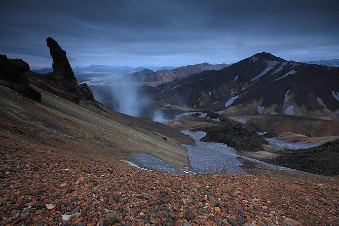 Landmannalaugar by Super Jeep from Reykjavik - Hjálparfoss pairs water with basalt