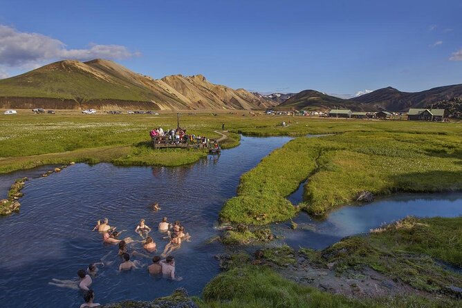 Landmannalaugar Hiking, Haifoss Waterfall and Hot Springs Tour - The hot spring is part of the experience, not an afterthought