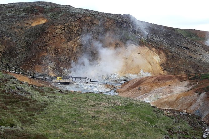 Lava, Craters and Hot Springs Private Tour - Gunnuhver: steam, mud, and Icelandic folklore