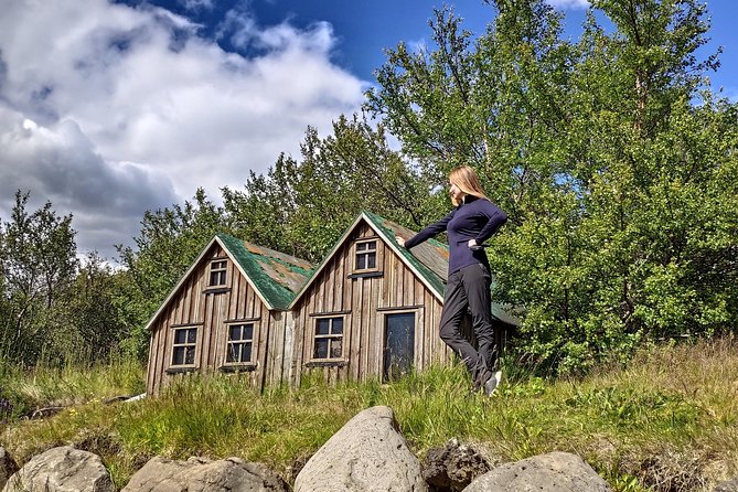 Lava Waterfalls, Sagas & Unique Canyon Baths - Small Group Tour - The Husafell Canyon Baths in Hringsgil