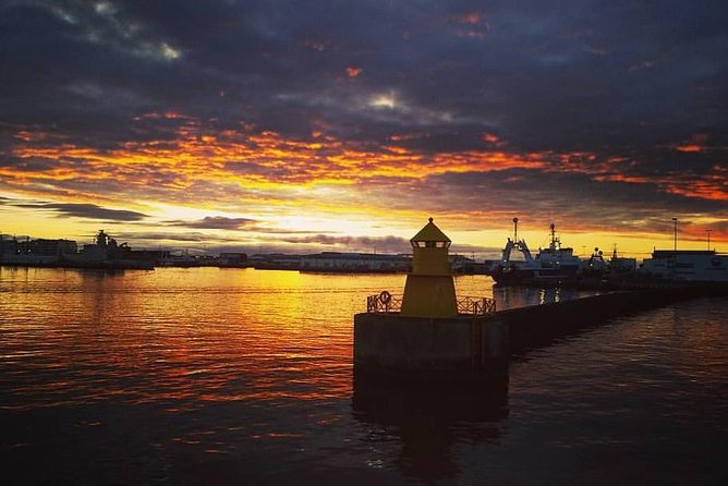 Midnight Sun Whale Watching from Reykjavik - Staying warm on the boat