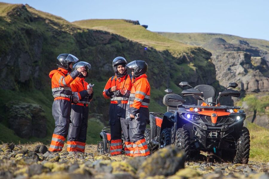 Mýrdalsjökull: South Coast ATV Quad Bike Safari - Meeting the DC3 plane wreck
