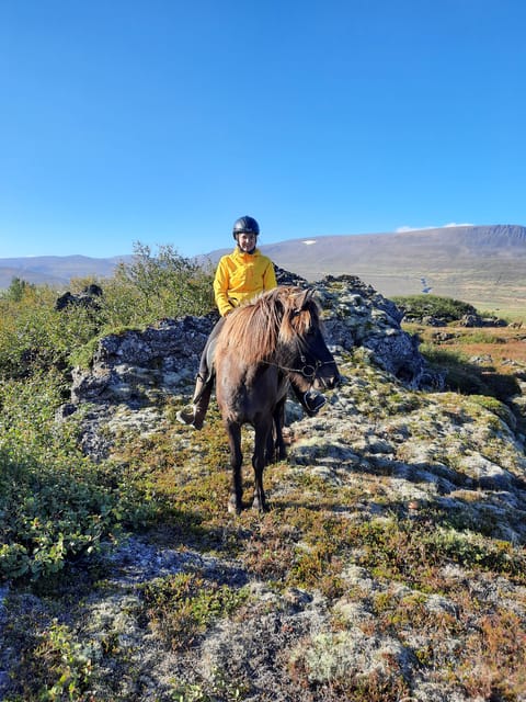 North Iceland: Horseback Riding Tour - Following the river and crossing a small lake