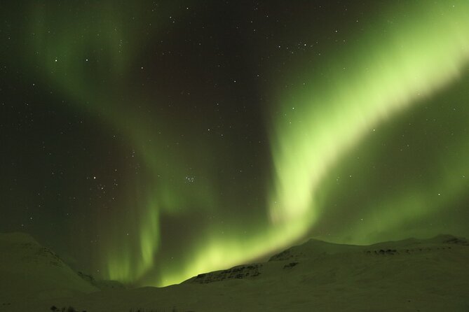 Northern Lights 4x4 Jeep/van Tour from Akureyri - Cocoa, doughnuts, and the wait between sightings