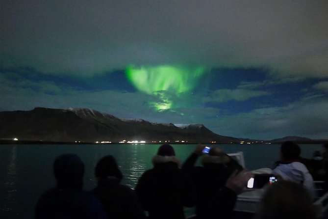 Northern Lights by Boat with a Backup Plan from Reykjavik - Sailing from Geirsgata into Faxaflói Bay