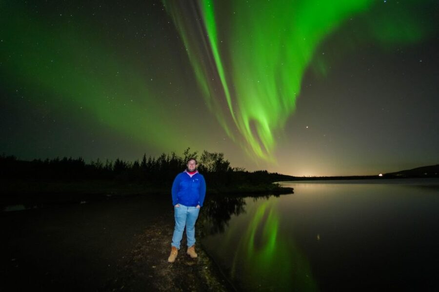 Northern Lights Tour From Reykjavik with Photography - The first secret stop and one hour under the sky