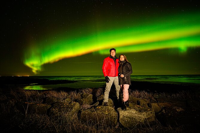 Northern Lights Tour with Photos, Snacks, Warm Snowsuits, Chairs - Why Heimir makes the difference