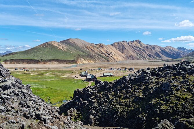 Private Day Trip in Landmannalaugar South Region area on a 4x4 truck - Hnausa Pollur and Þjófafoss on the Return