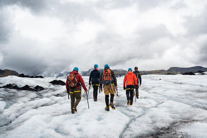 Private Glacier Hike on SÓLHEIMAJÖKULL : Blue Ice Expedition - Guide Boris makes the difference