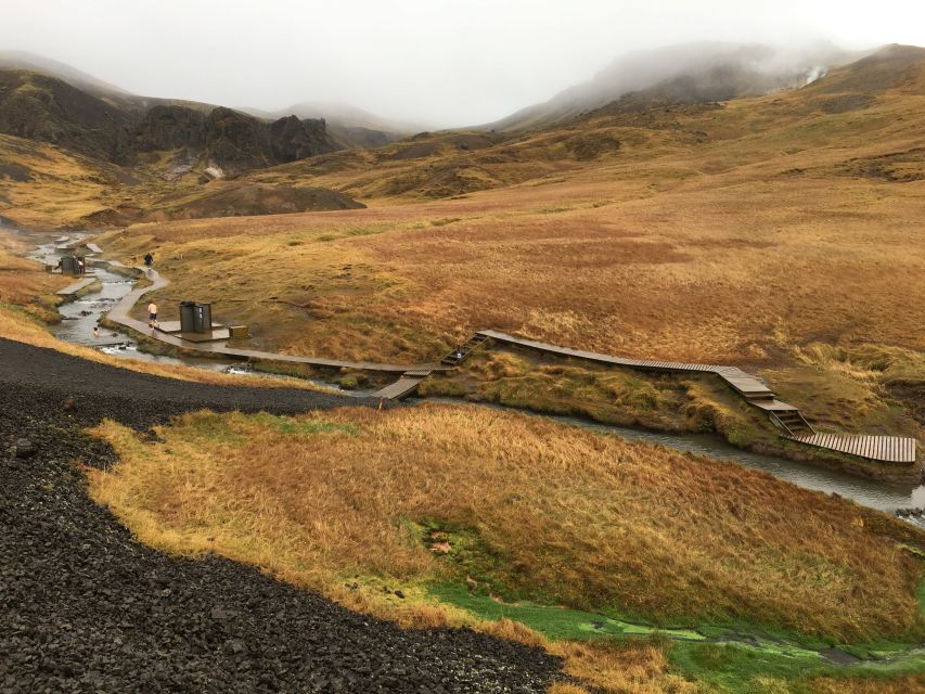 Private Reykjadalur Hike & Hot River Geothermal Tour - From Reykjavík pickup to the trailhead