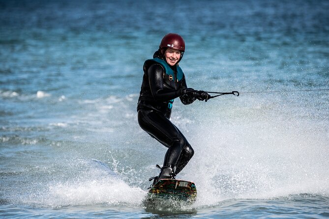 Private wakeboarding or waterskiing trip in Westfjords - Local stories, sea birds, and Flateyri life