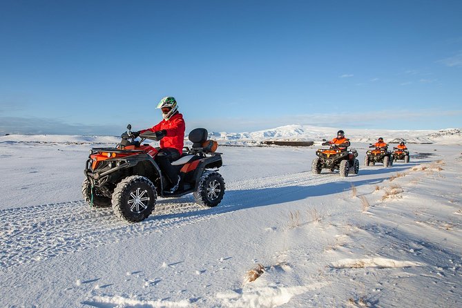 Quad Bike Tour on Black Lava Sands from Mýrdalur - Following the Jökulsá river to the mountain