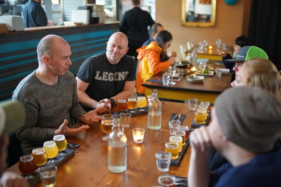 Reykjavik: Beer and Booze Tour - Stop three: Ölstofa and the strongest finish