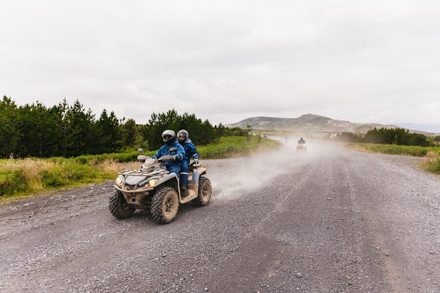 Reykjavik: Countryside Guided ATV Tour with Transfers - Safety briefing and gear before the ride
