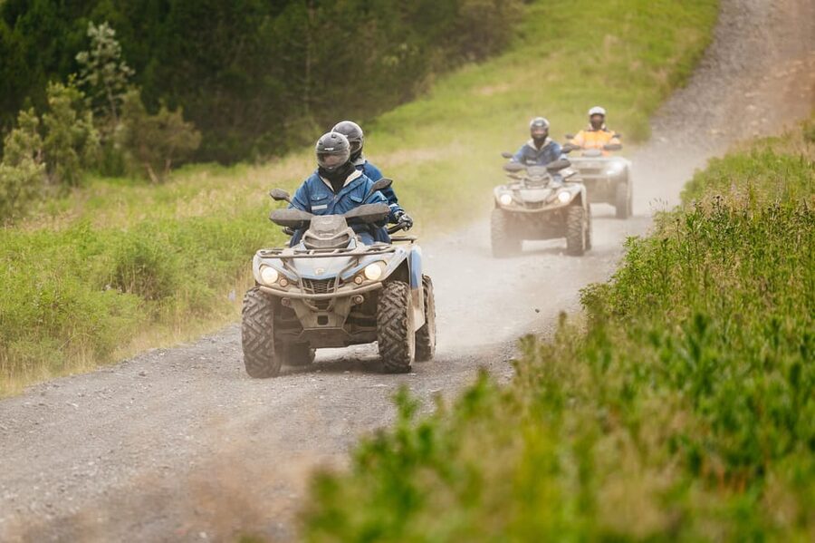 Reykjavik: Countryside Guided ATV Tour with Transfers - The summit view earns its place