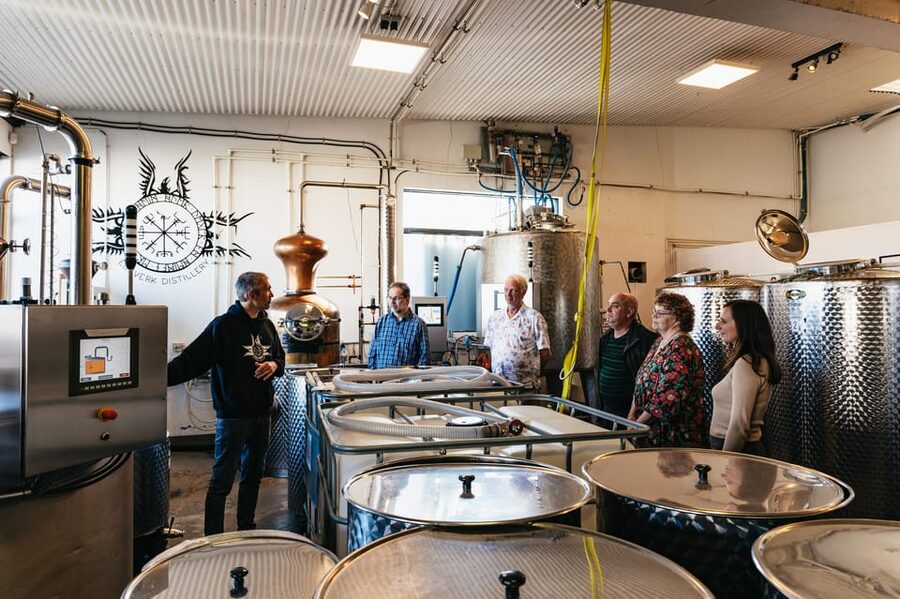 Reykjavik: Eimverk Distillery Guided Tour with Tasting - The production area explains what the tasting room cannot