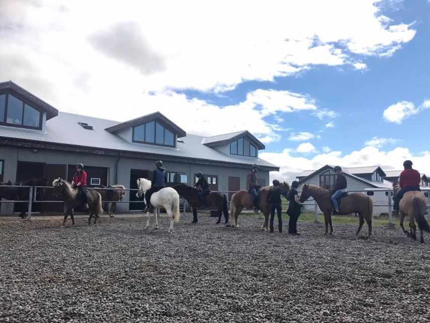 Reykjavik: Evening Sleipnir Horse Riding Tour with Pickup - Seeing the red lava at Rauðhólar